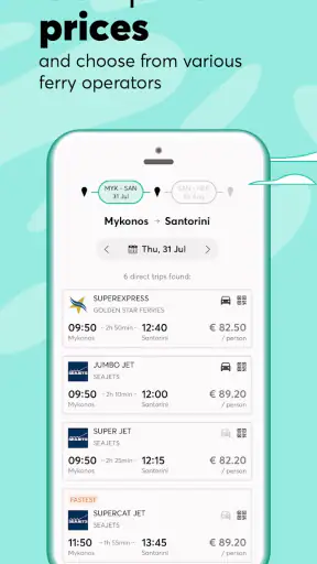Ferryhopper - The Ferries App screenshot
