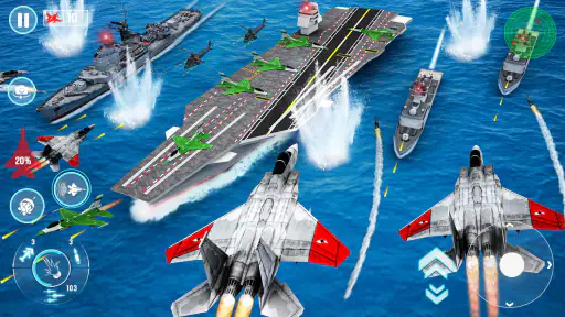 Fighter Jet War Plane Games screenshot