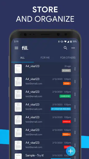 Fill and Sign Easy PDF Editor screenshot