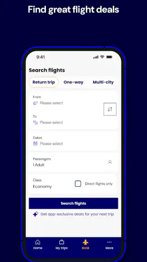 Flightnetwork screenshot