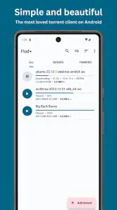 Flud+ screenshot