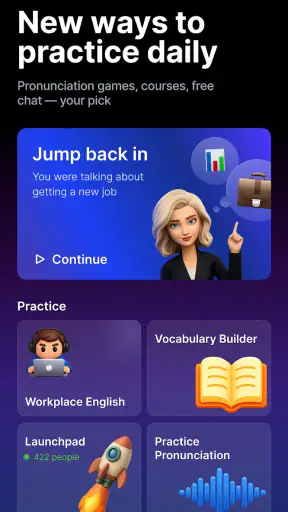 Fluently: AI Language Learning screenshot