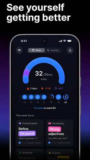 Fluently: AI Language Learning screenshot