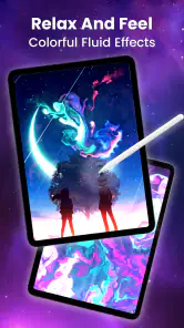 Fluid Magic: 3D Live Wallpaper screenshot