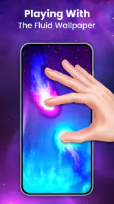 Fluid Magic: 3D Live Wallpaper screenshot