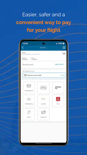 flydubai screenshot