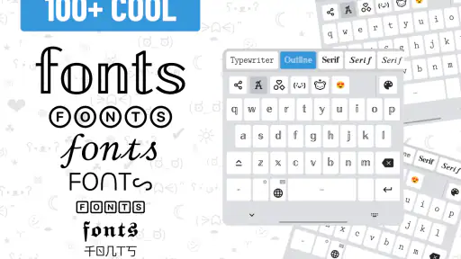Fonts - מקלדת לגופנים ואמוג'י screenshot