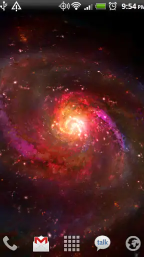 Galactic Core Live Wallpaper screenshot