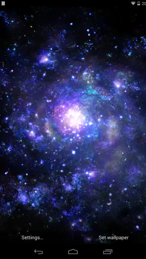 Galactic Core Live Wallpaper screenshot
