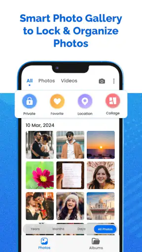 Gallery - Video, Photo Vault screenshot