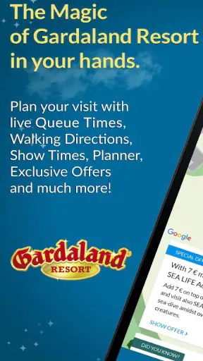 Gardaland Resort Official App screenshot