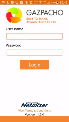 Gazpacho Mobile screenshot