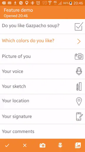 Gazpacho Mobile screenshot