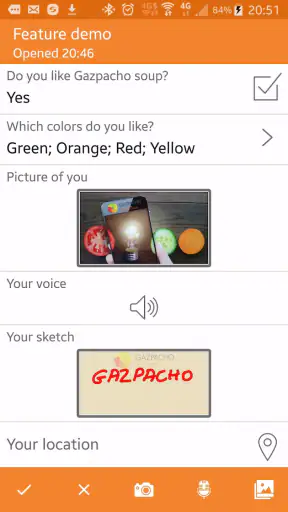 Gazpacho Mobile screenshot