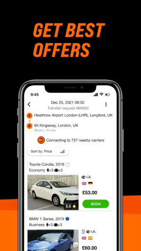 GetTransfer: Transfers & Rides screenshot