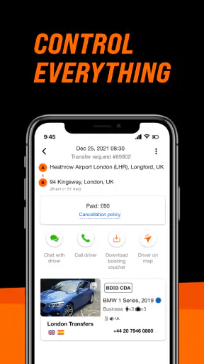 GetTransfer: Transfers & Rides screenshot