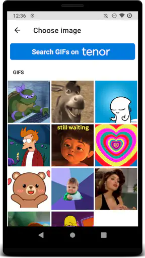 GIF2Sticker Animated Stickers screenshot