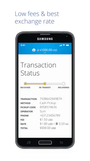 Global Remit Ltd. screenshot