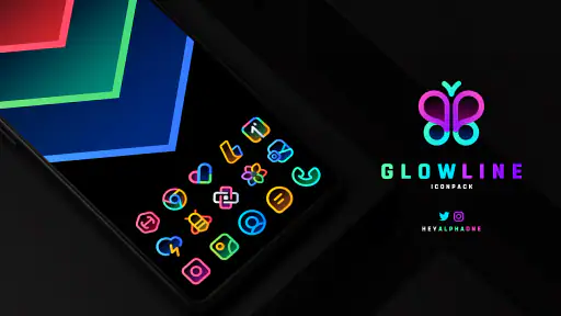 GlowLine Icon Pack screenshot