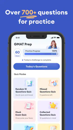 GMAT Exam Practice 2026 screenshot