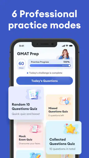 GMAT Exam Practice 2026 screenshot