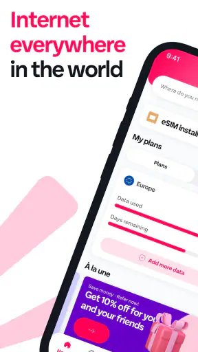 GoMoWorld - Travel eSIM | Data screenshot