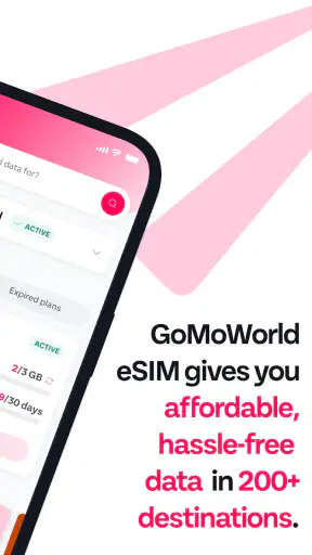 GoMoWorld - Travel eSIM | Data screenshot