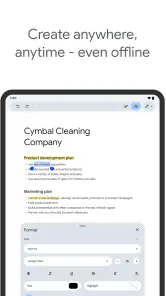 Google Docs screenshot