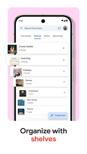 Google Play Books screenshot