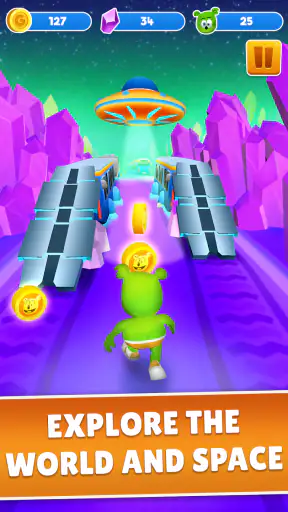 Gummy Bear Run: Endless Runner screenshot
