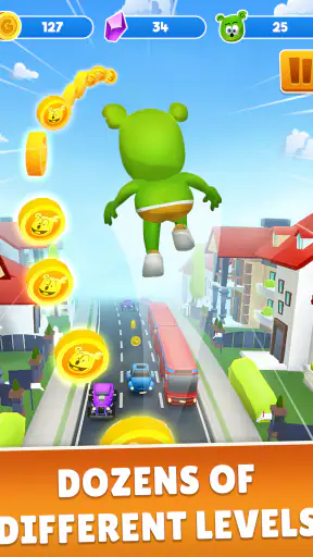 Gummy Bear Run: Endless Runner screenshot