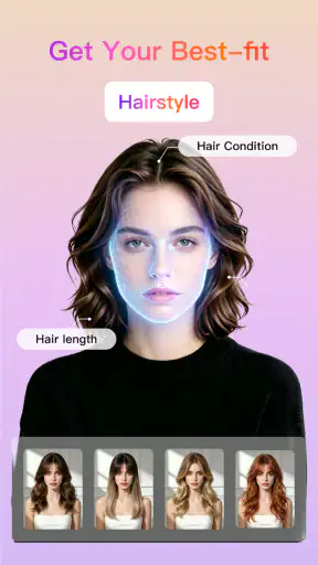 HairGenie - AI Hair Generator screenshot