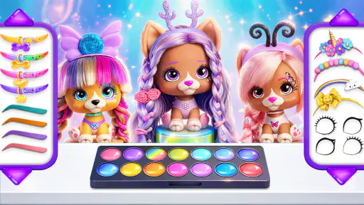 Hairstyle: pet care salon game screenshot