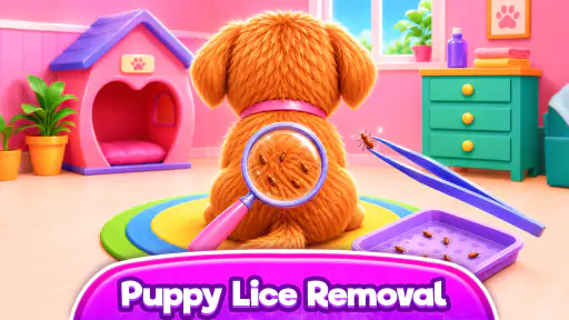 Hairstyle: pet care salon game screenshot