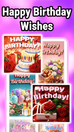 Happy Birthday Wishes screenshot