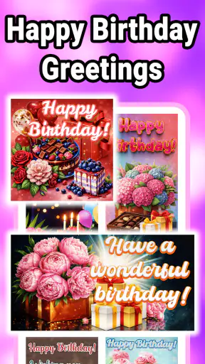 Happy Birthday Wishes screenshot