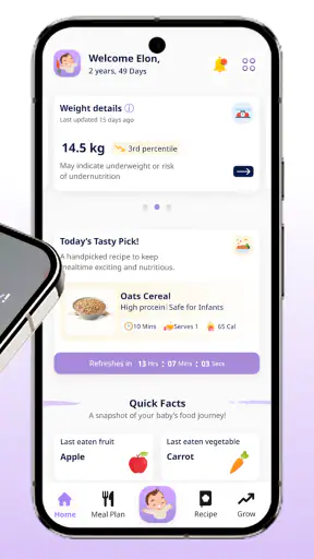 Happy Eaters: Weaning Recipes screenshot