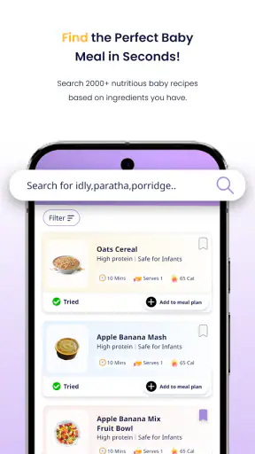 Happy Eaters: Weaning Recipes screenshot