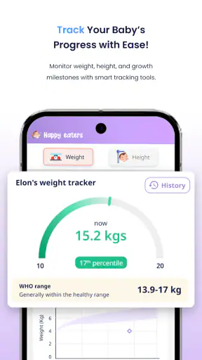 Happy Eaters: Weaning Recipes screenshot