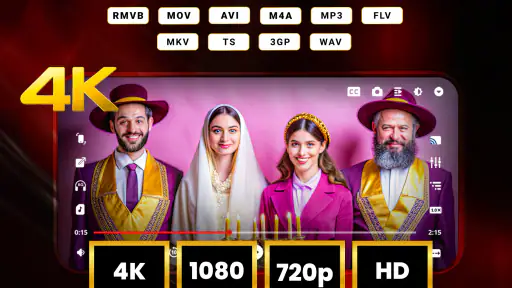 HD Video Player בכל הפורמטים screenshot