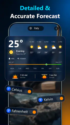 Hello Weather screenshot