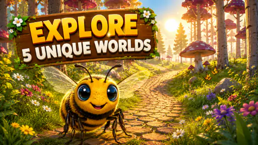 Honey Bee Life Simulator 3D screenshot