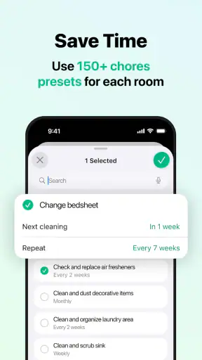 House Chores Cleaning Schedule screenshot
