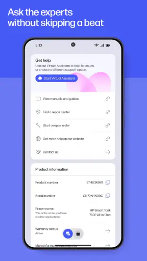 HP screenshot