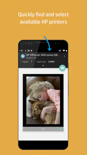 HP Print Service Plugin screenshot
