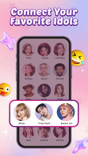 Idol Phone: Call & Chat Prank screenshot