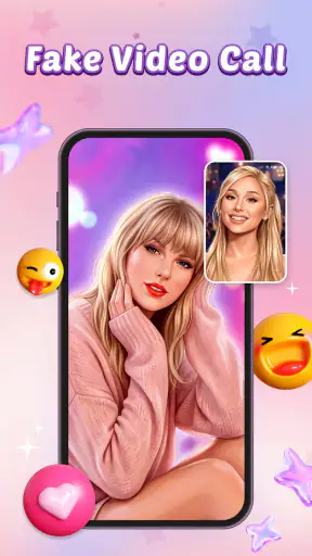 Idol Phone: Call & Chat Prank screenshot