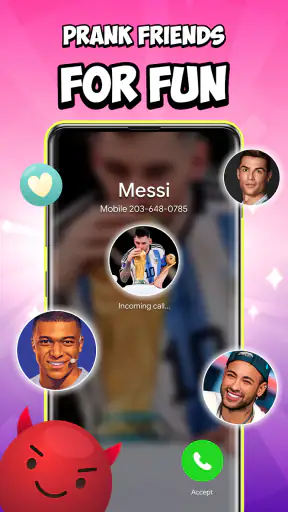 Idol Prank Call & Chat Prank screenshot