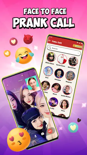 Idol Prank Call & Chat Prank screenshot