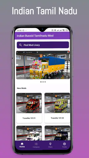 Indian Bussid Mod Tamilnadu screenshot